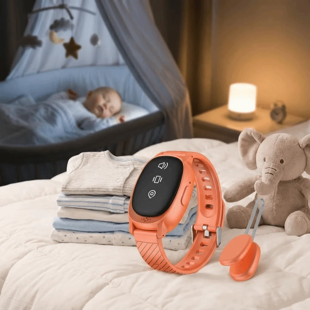 Wireless Bedwetting Alarm Wearable Portable Urine Moisture Alarm Anti loss Hand Worn Vibrating Reminder Device Potty Training
