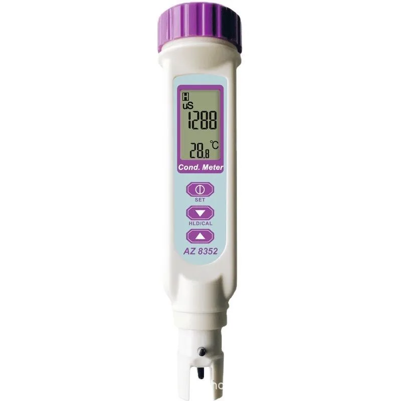 AZ8352 القلم اختبار الموصلية AZ-8352 اختبار الموصلية EC متر كشف القلم