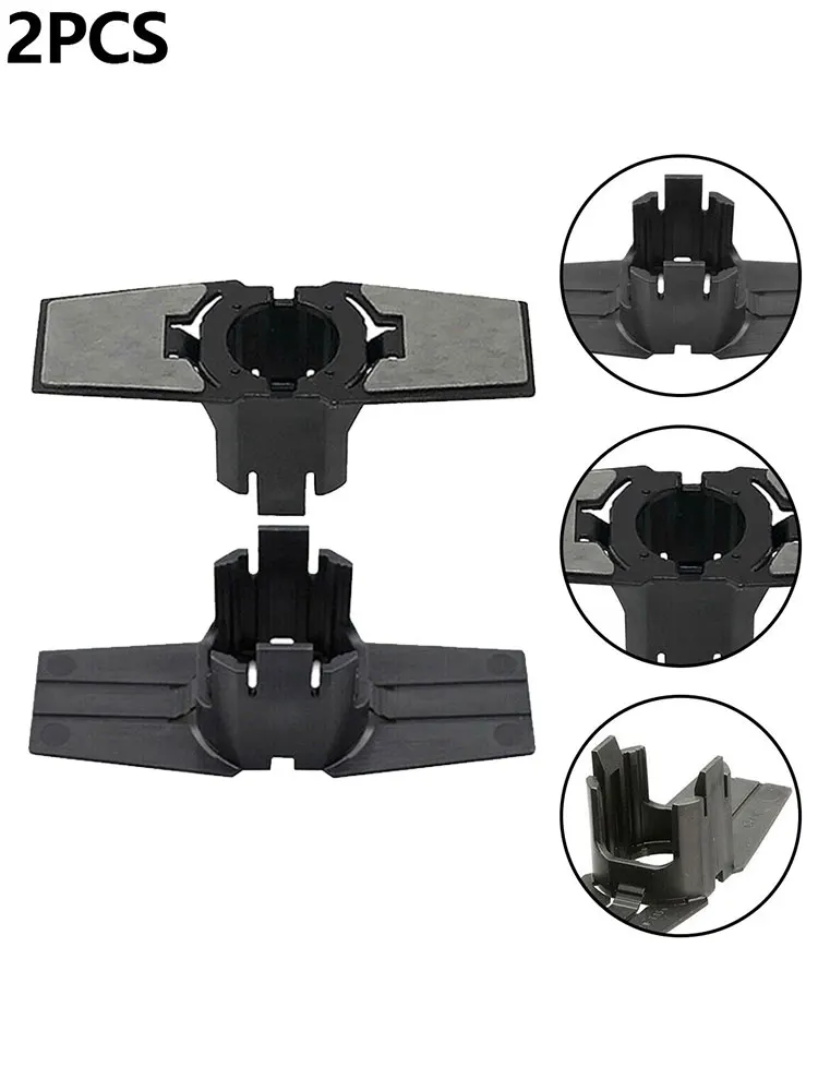 2x Bumper Parking Sensor Bracket Cover 285335ZA0A For Nissan Armada Murano2017-18 Black Plastic High Quality Exterior Car Parts