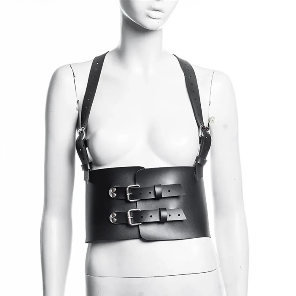 Women Sexy Body Harness Belt Lingerie Fetish Suspender Bondage Waist Band Goth Underwear Punk Garter Straps Leather Belt