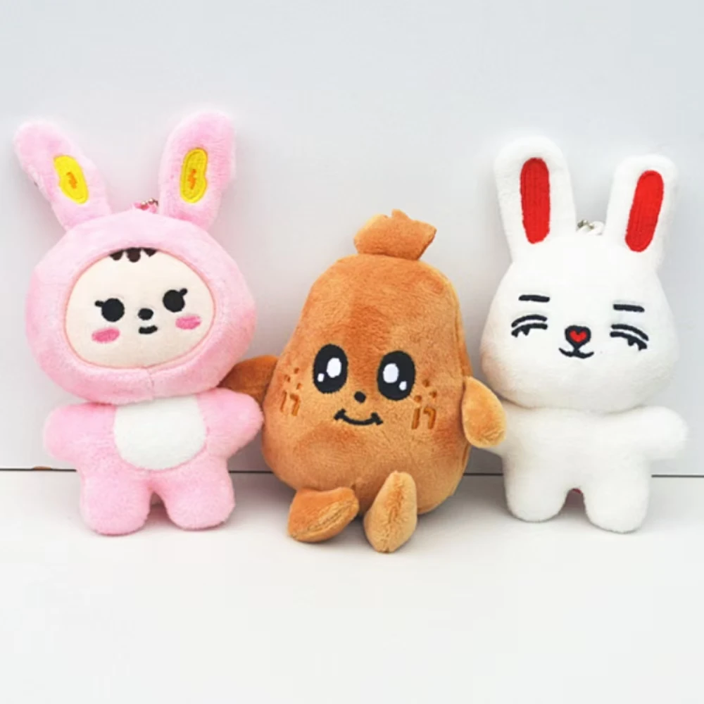 Kpop Miniteen Kawaii porte-clés HOSHI VERNON DINO WONWOO THE8 peluche mignon porte-clés Fans cadeau