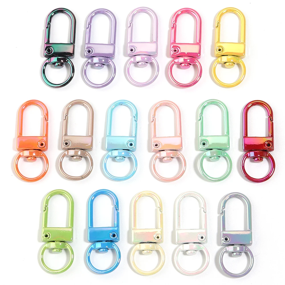 Jewelry Making Chain - 5pcs Plated Color Alloy Snap Lobster