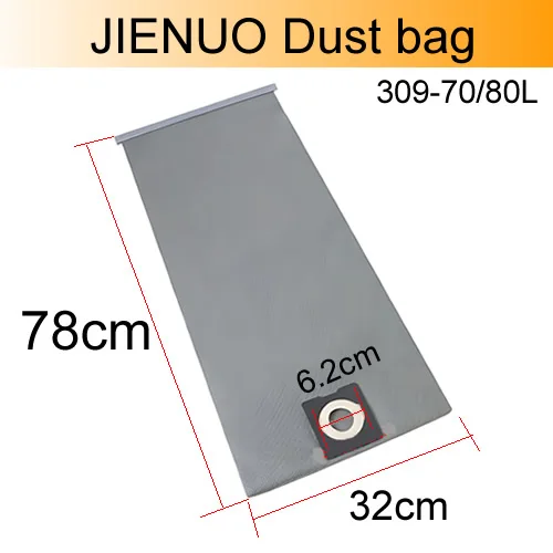 Industrial Vacuum Cleaner Bag/Dust Bag/Filter Water Suction Machine Liner for JIENUO 20L/30L/70L/100L 501 Vacuum Cleaner Parts
