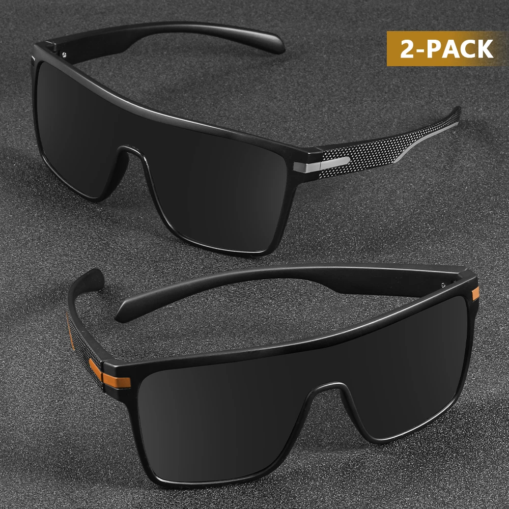 CRIXALIS Mode Gepolariseerde Zonnebril Voor Mannen Vierkante Oversized Anti Glare Driver Spiegel Zonnebril Vrouwen UV400 Bril Mannelijke