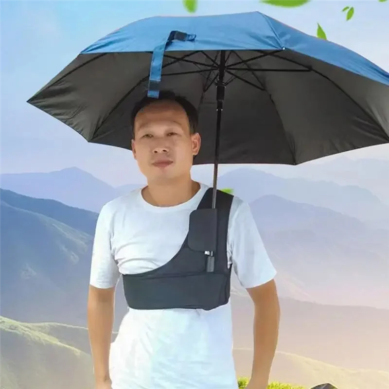 

Hands-Free Umbrella Holder Strap Supportive Wearable Umbrella Strap Portable Hands-Free Rain Umbrella Support Strapabht
