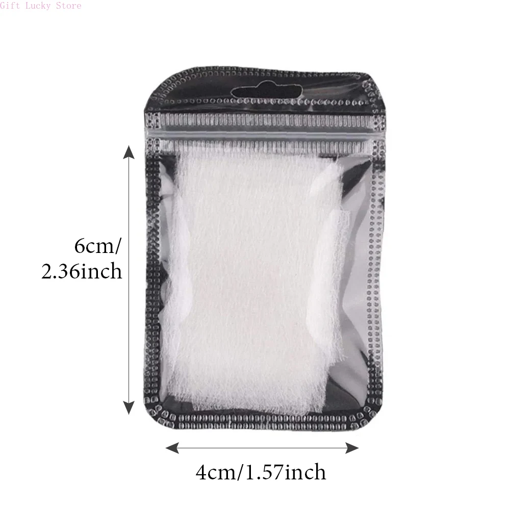 แผ่นใยแก้วสำหรับต่อเล็บ 10/20/50 ชิ้น แบบไม่ทอ สำหรับทำเล็บเจลยูวี แบบฝรั่งเศส อะคริลิค  สำหรับตกแต่งเล็บ