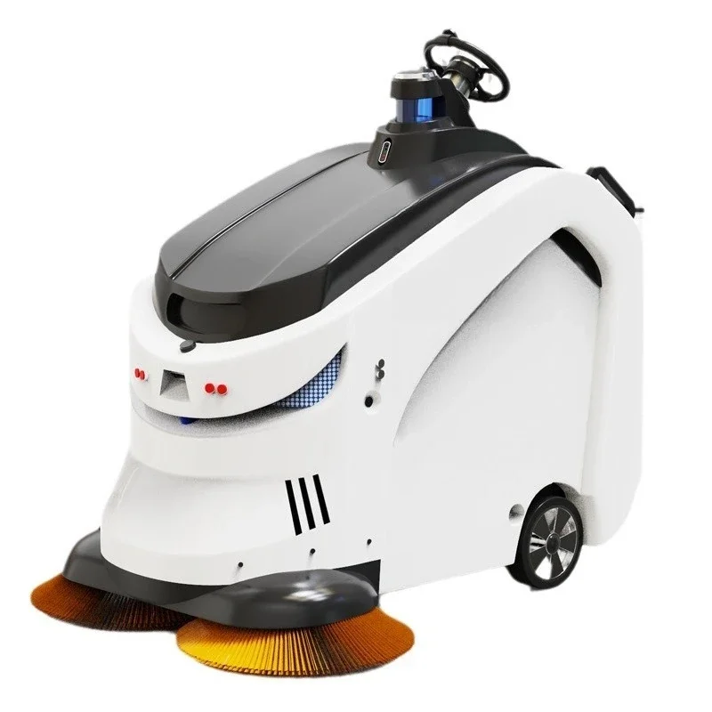 Kuaiba Unmanned Robot Driving Sweeper Sweeper Industrial Sanitation Vehicle Road Sweeper