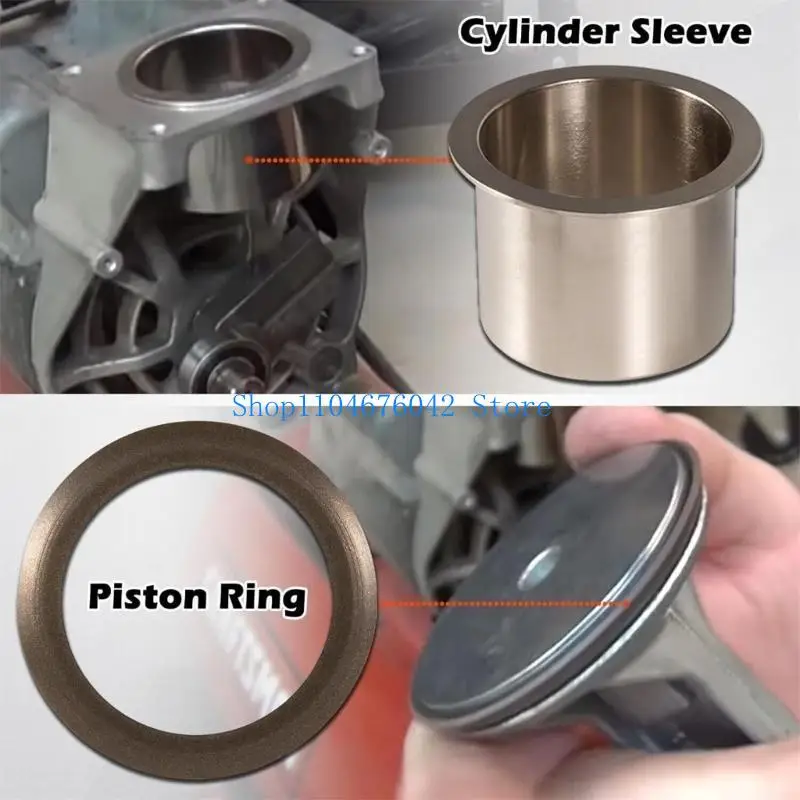 

5asd Efficient Oil Freeing Air Compressor Piston Replacement Part KK-4835 KK-5081 A02743 Fit for 919.165600 919.1666