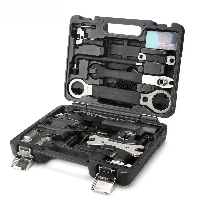 Multi Function Bicycle Repair Tool Set Portable Storage Bag Mountain Bike Cycling Maintenance Gear
