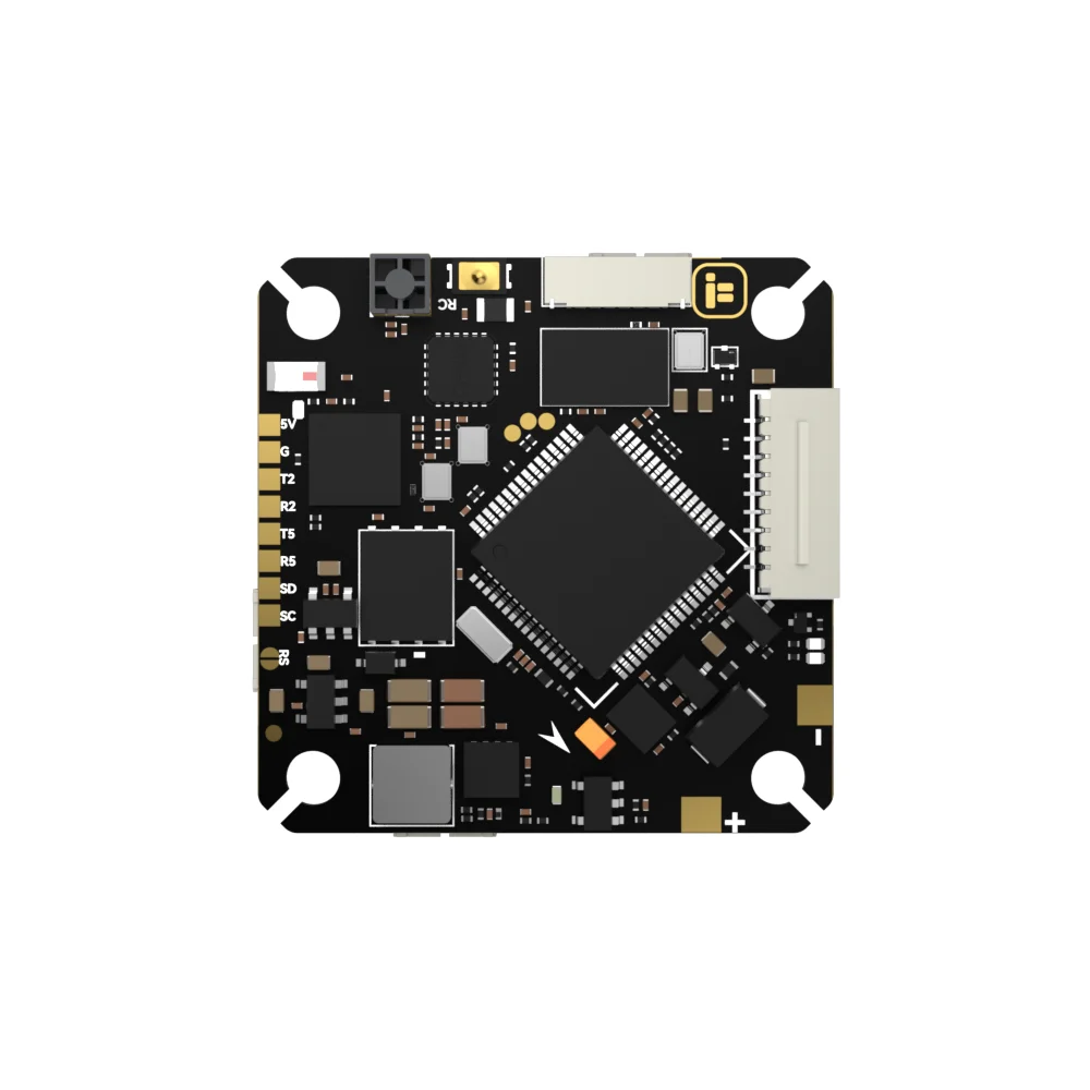 Controlador de Vuelo FPV iFlight Borg F7 AIO (RX) 18A con Receptor ELRS Integrado, 2-4S LiHV 7g Ligero F722 AIO FC ESC