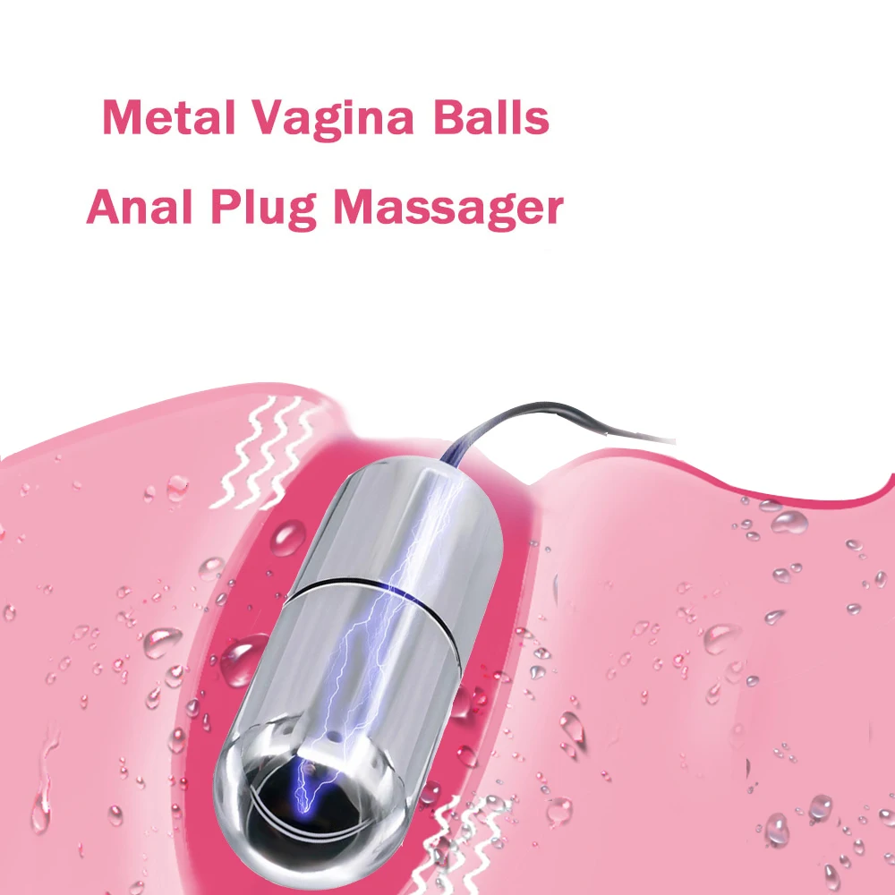 Elektryczna stymulacja zabawki erotyczne do masażu Electro Shock Pulse Anal Butt Plug Penis Cage/wtyczka/pierścień zacisk sutek zacisk sbia SM Roller