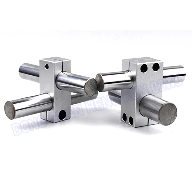 Aluminum Cross Connector Clamp for 5/6/8/10/20/50mm Smooth Tube, Mounting Bracket & Frame Joint Fast Assembly