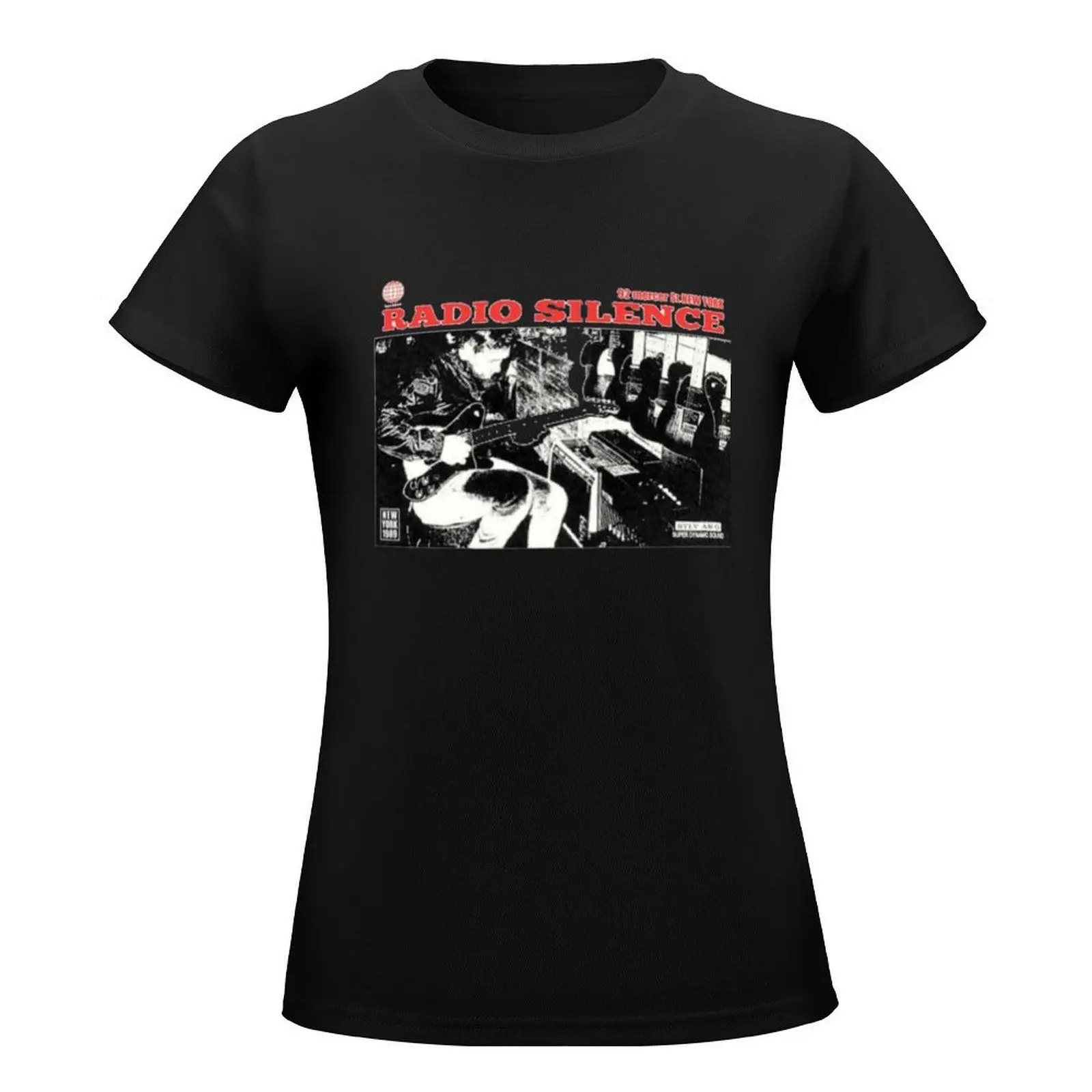 radio silence T-Shirt cute tops korean fashion funny funny t shirts for Women