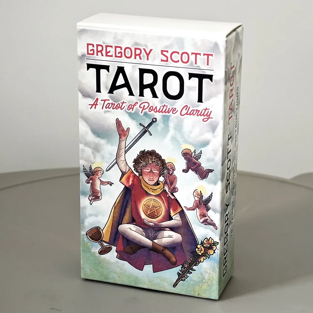 10.5*6cm Gregory Scott Tarot 78 Pcs Cards Express Positivity and Harmony Through The Beauty and Magic of The Power of Wonder