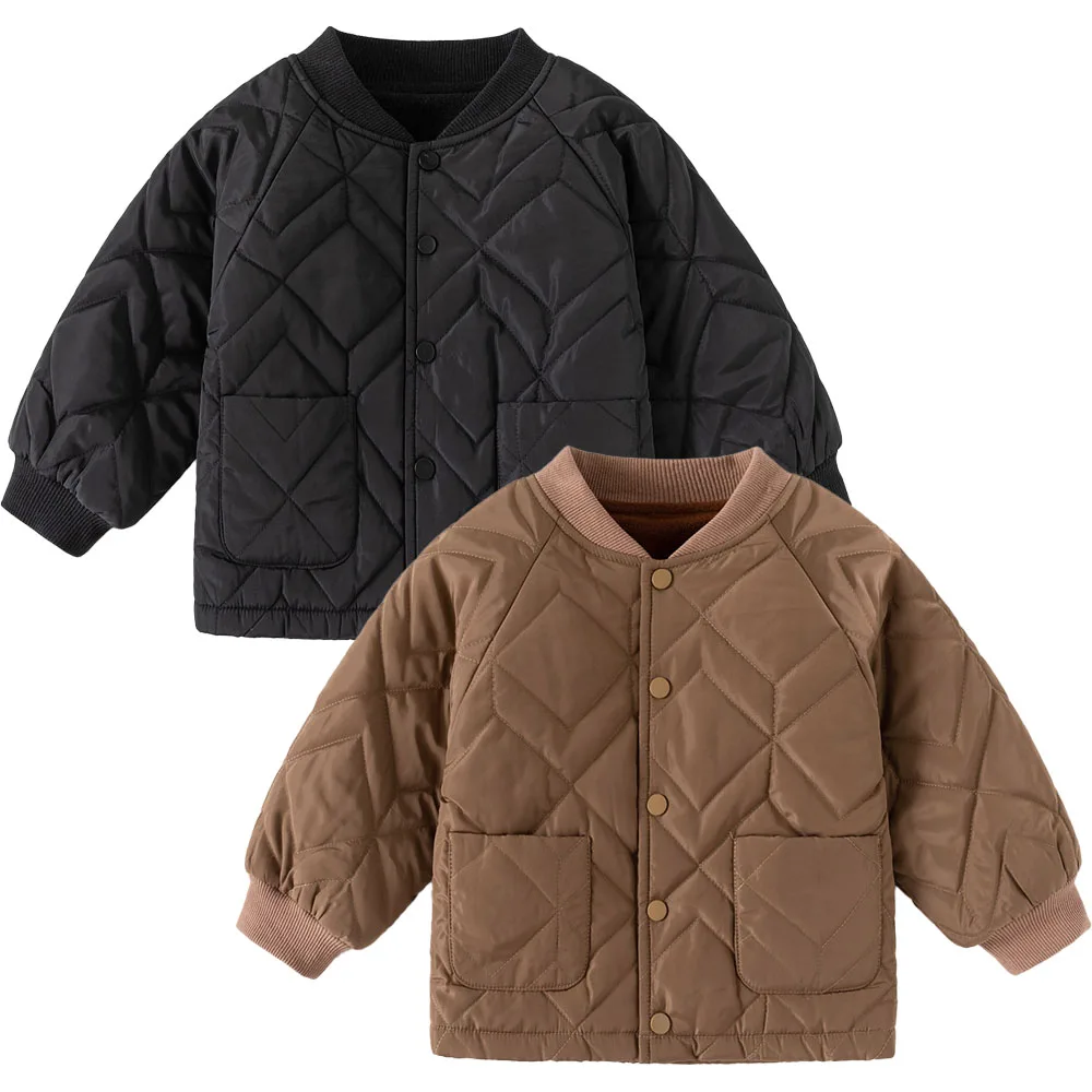 Winter Boy Coat Down Jacket Baby Toddler Boys Clothes Corduroy Kids Children Clothing Warm Snow Outfit Fashion Boutique