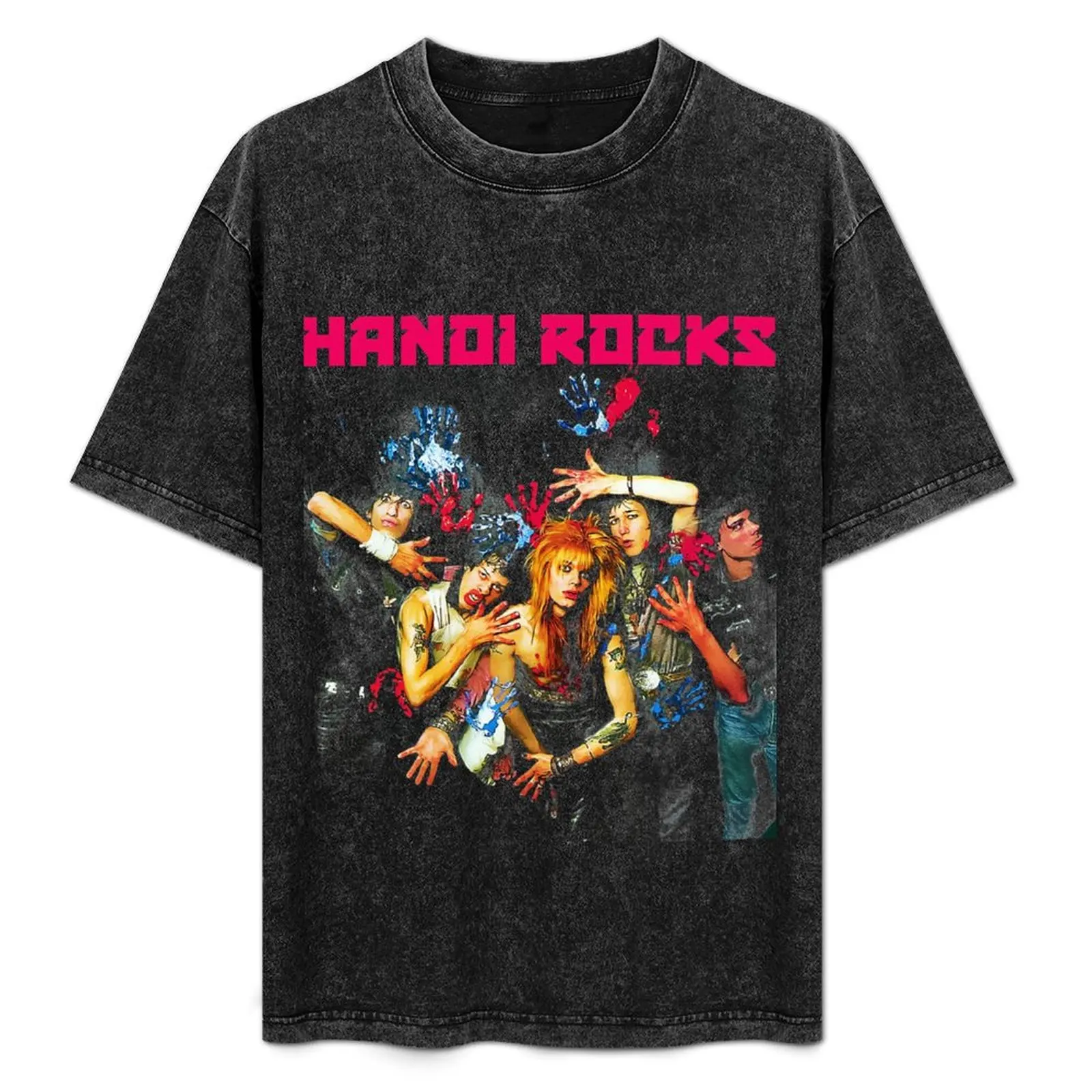 Hanoi Rocks T-Shirt shirts graphic vintage anime shirt cute clothes sweat men clothings