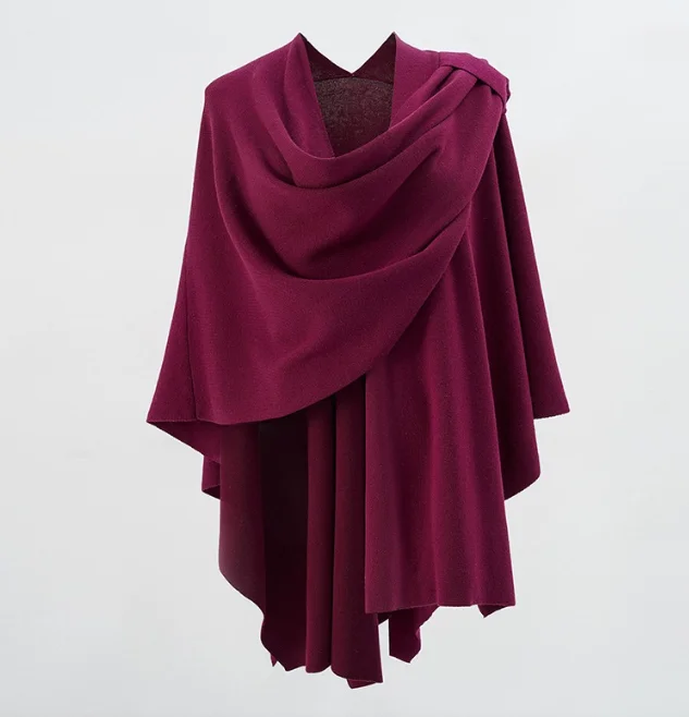 Chinese Tibetan Shawl Cloak Cape Man Spring Nepal