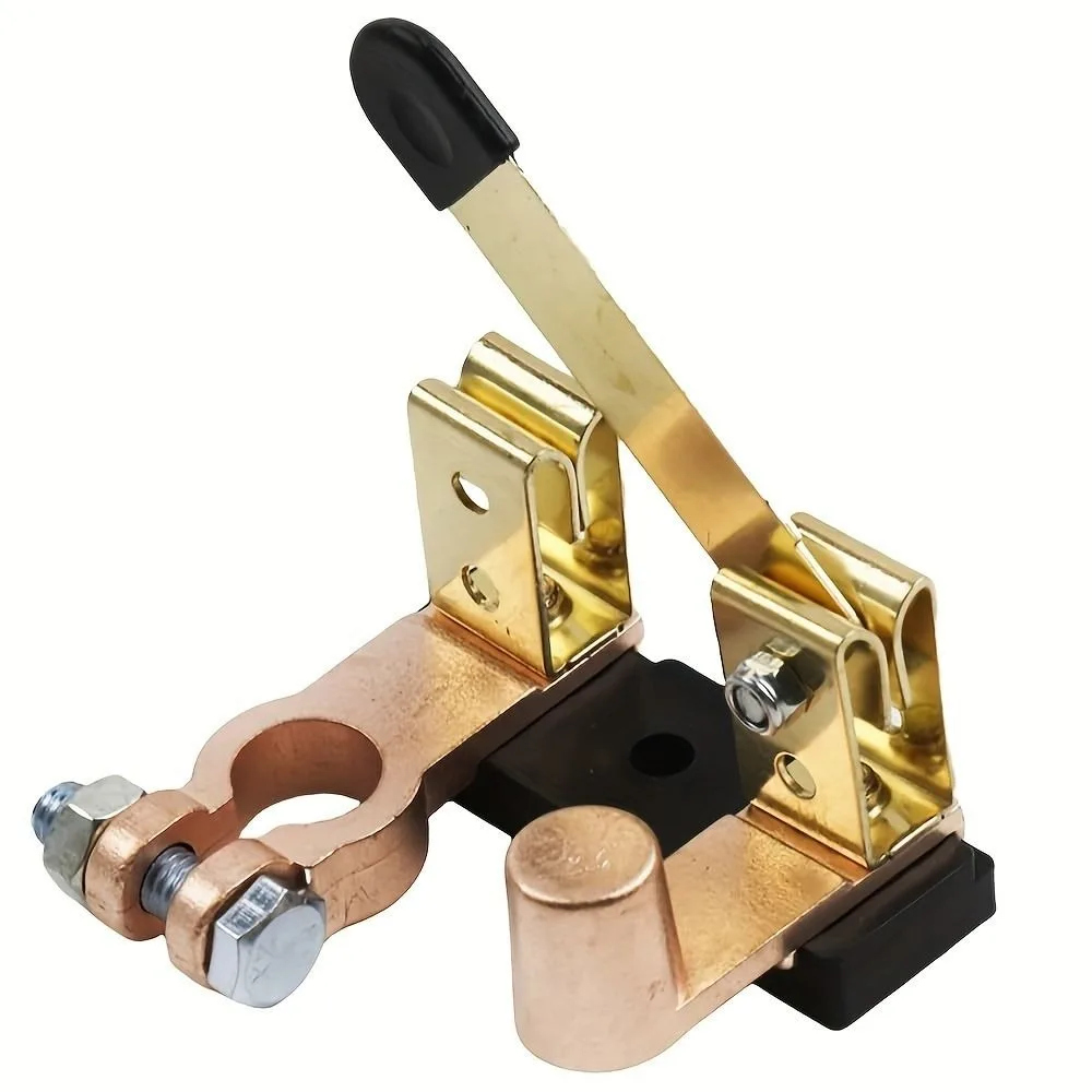 

Выключатель аккумулятора 12 В/24 В, быстроразъемный изолятор с защитой от протечек, выключатель питания, прочная латунь