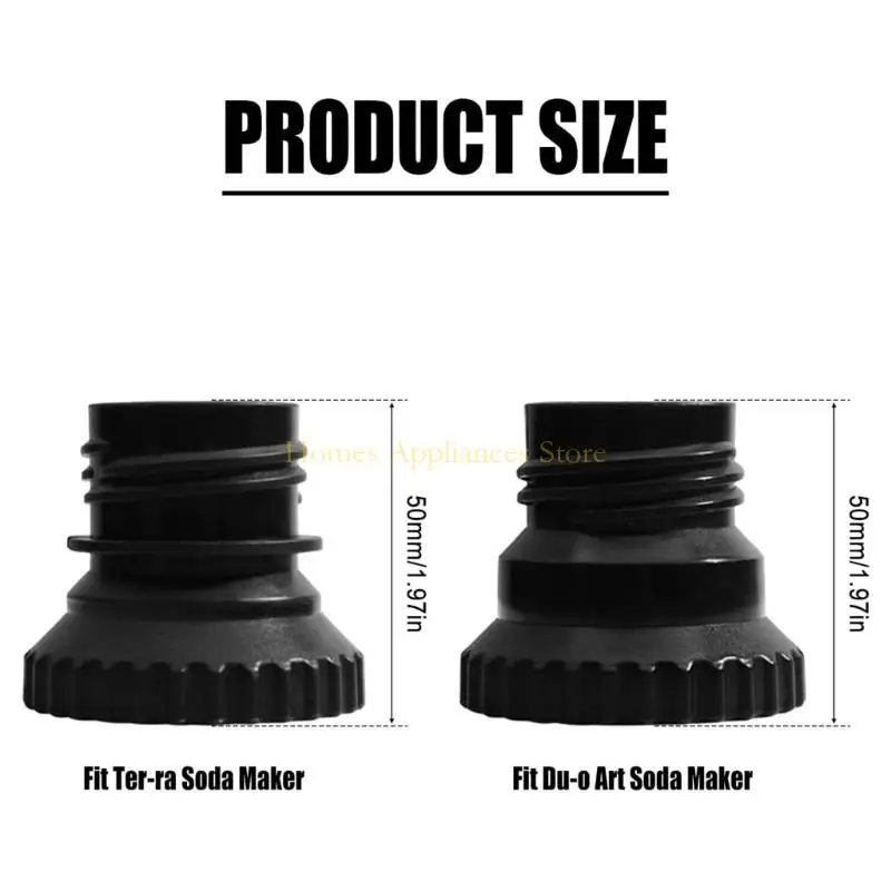 D0ABボトルアダプタープラスチック材料ソーダスボトルアクセサリー炭酸飲料用