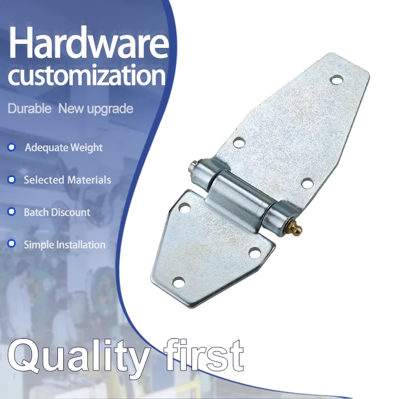 

Heavy-Duty Iron Hinges for Industrial Machinery Electrical Cabinets Freezers Trucks Trailers and RVs