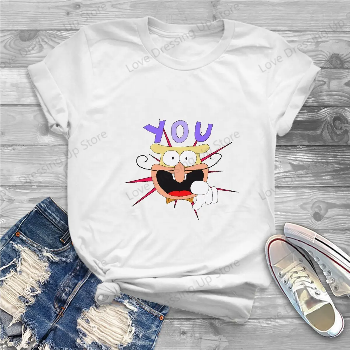 YOU Pizza Tower Casual T Shirt Pizza Tower Game High Quality LooseWoman's Tops Unique Summer Women's clothing