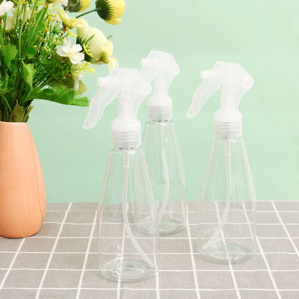 4 Pcs Perfume Spray Bottle Flower Mist Pump Water Sprayer Bottles The Flowers