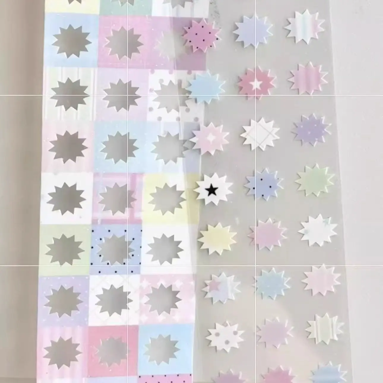 

Intomyvibe Reverse Cut Die Cut Sticker Roll - Whole Roll for Journaling, Scrapbooking, Planner Decoration