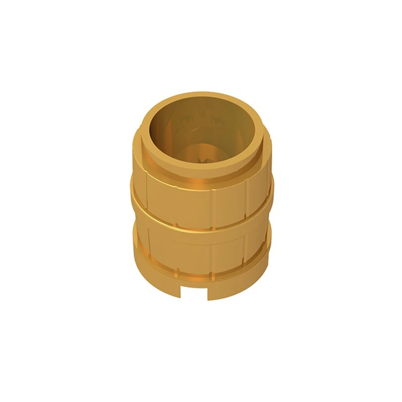 

BARREL 2X2 Wooden Vat, Barrel, Cask Furniture Compatible with 26170 2489 Self-Locking Bricks Building Blocks Toys Accessories