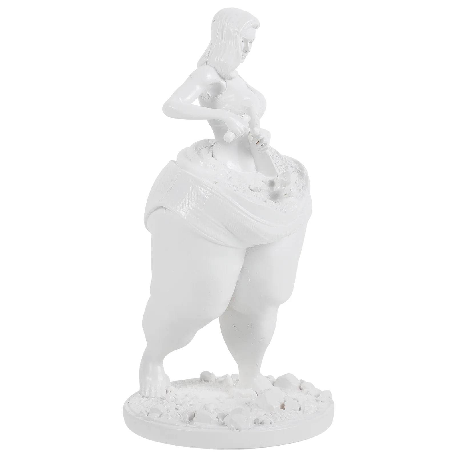 

Statue Resin Fitness Home Furnishings Goddess Tabletop Decoration Woman Women Lady Figurine Decorations