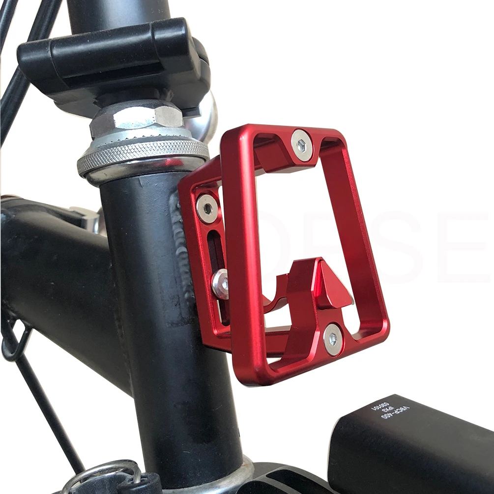 TWTOPSE Folding Bike Front Carrier Block 2 3 Holes For Brompton 3SIXTY PIKE CAMP Dahon Tern JAVA Fnhon Crius Folding Bicycle Bag