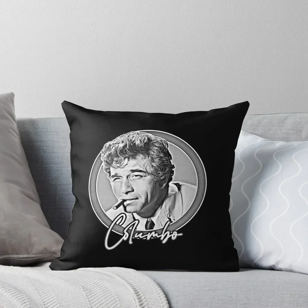 Columbo Throw Pillow Pillowcases Bed Cushions Embroidered Cushion Cover pillow