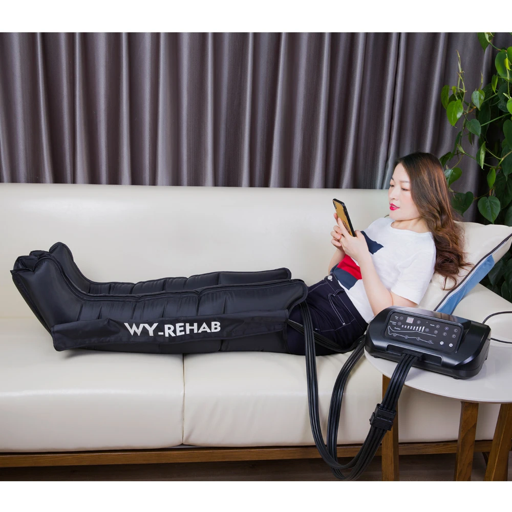 New Sports Pressotherapy Lymphatic Drainage Leg Massage air Compression Recovery Boots air Pressure Therapy Machine