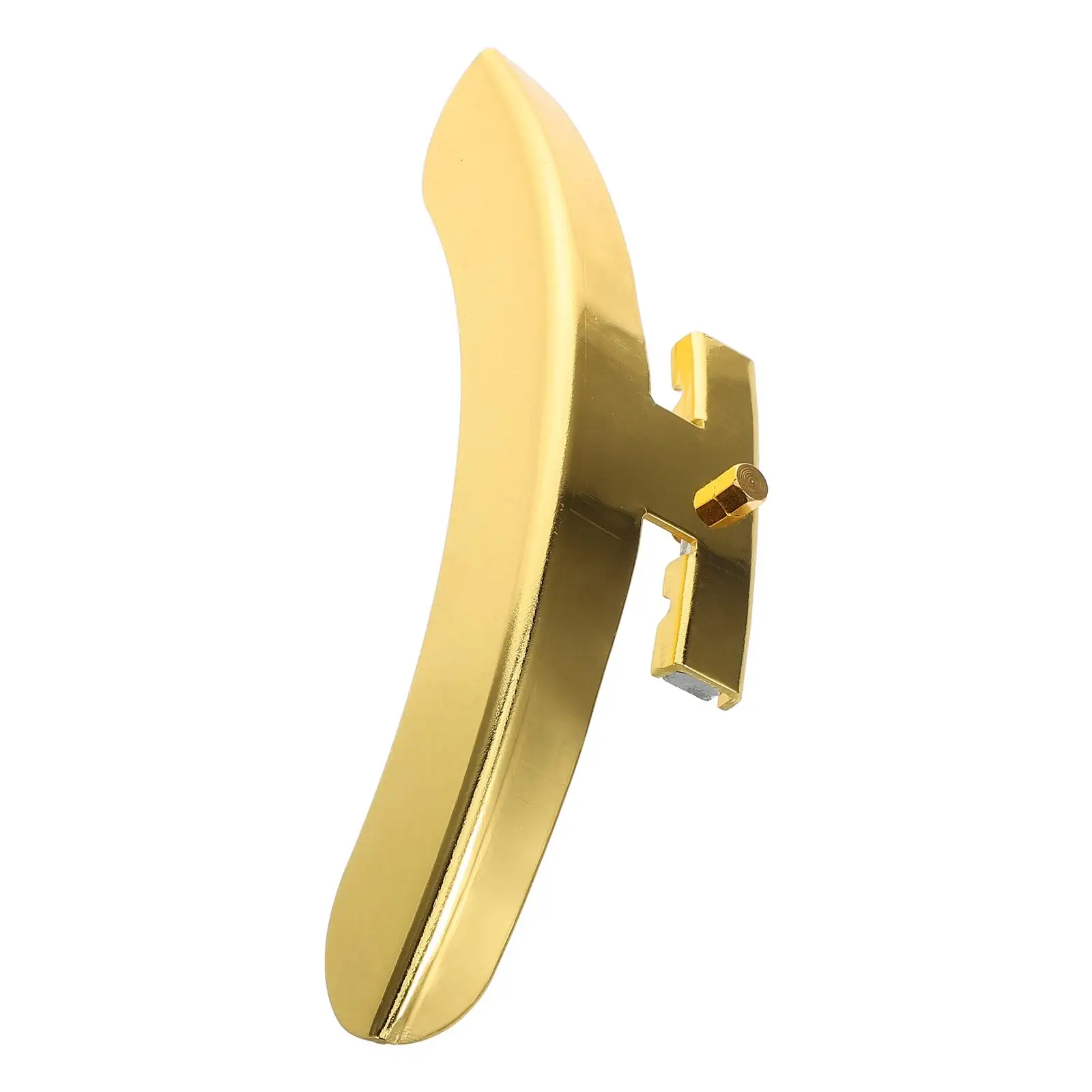 Banjo Pickguard Metal Bridge Armrest Protector Gold Color Durable Stylish Easy Installation for Ukulele Banjo