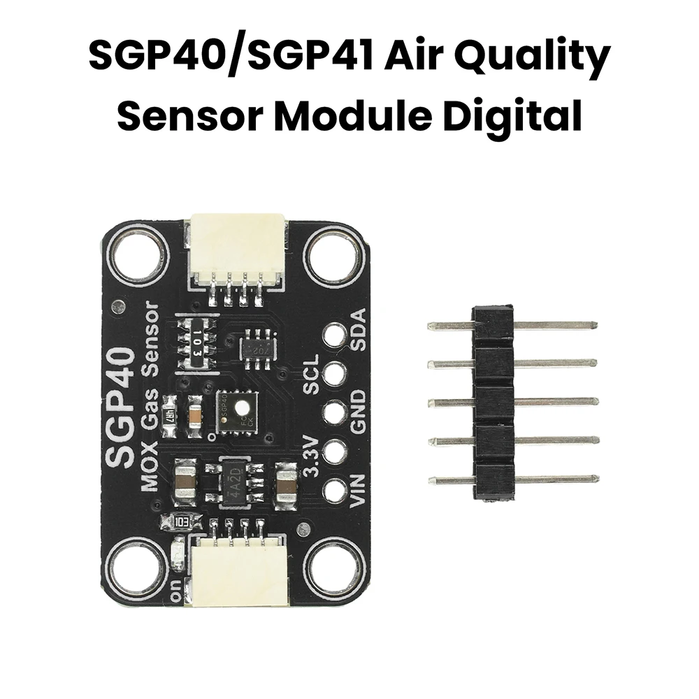 SGP40/SGP41 VOC Sensor Module Dual Gas Environment Sensor Compatible with STEMMA QT/Qwiic Air Quality Sensor Module Digital