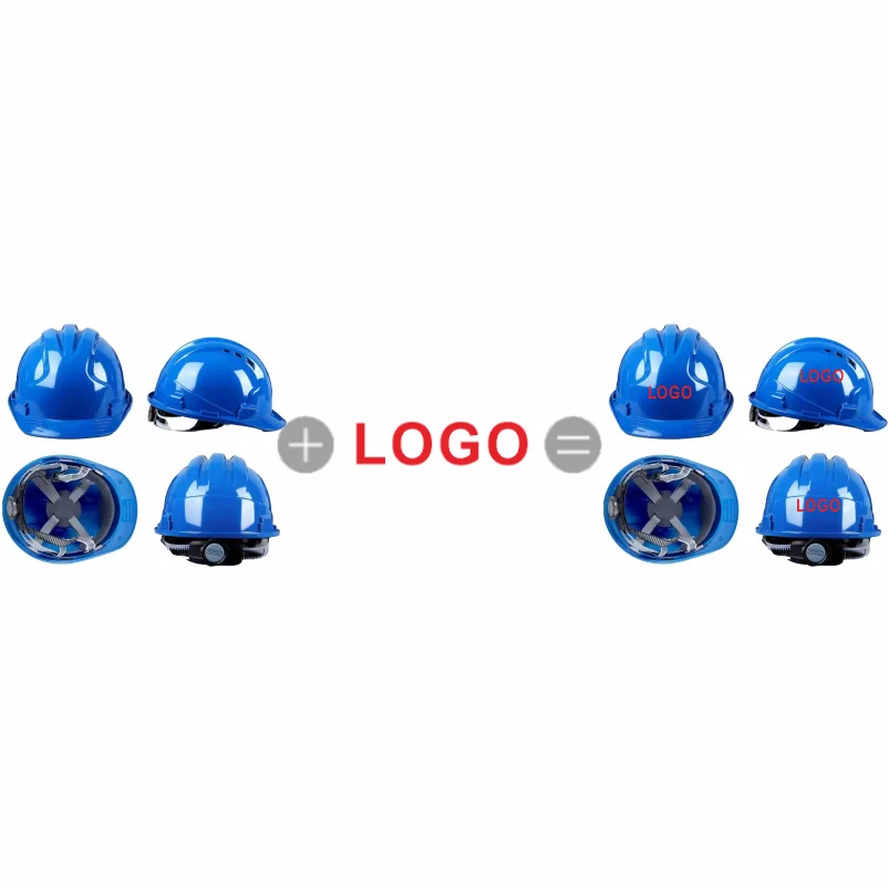 Thickened, Breathable And Impact-resistant Construction Site Safety Helmet Personalized Customized LOGO Work Helmet Engineering