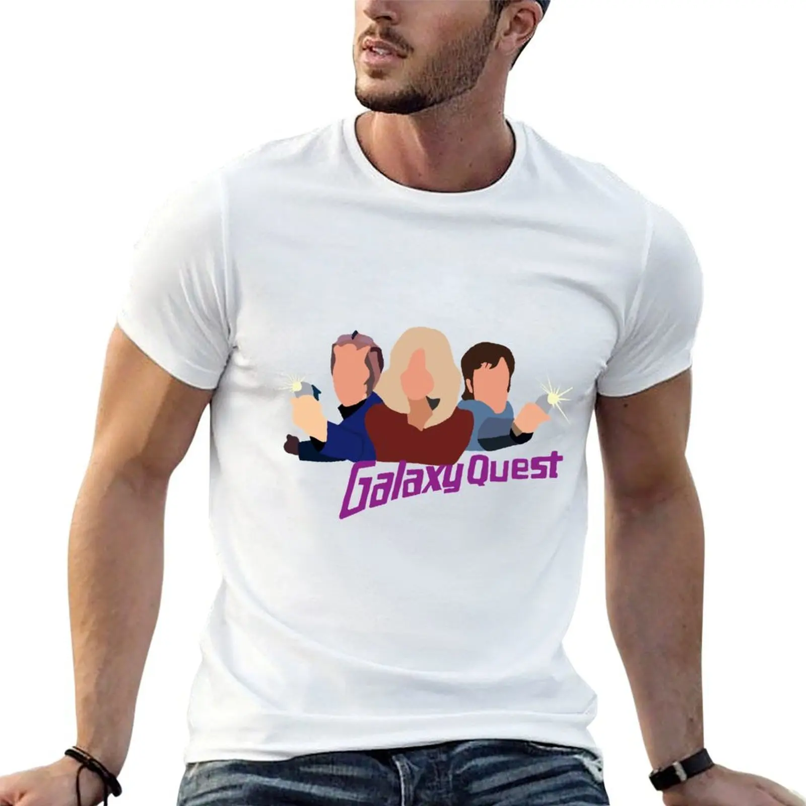 Galaxy Quest! T-Shirt oversized t shirt luxury designer men graphic t shirts