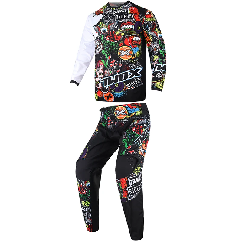 nuevo-conjunto-de-piezas-de-embrague-para-motocross-two-x-para-jovenes-con-camiseta-y-pantalones-para-bicicletas-de-montana-mx-y-bmx-para-ninos-kits-para-motociclismo-todoterreno-traje-de-motociclista-regalo-para-ninos