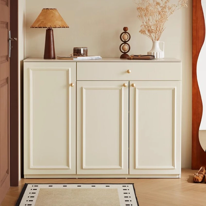 

Wooden Large Shoe Cabinet Events Salon Minimalist Interior Fashion Chinese Style Shoe Shelf Accent Muebles Unique Furniture