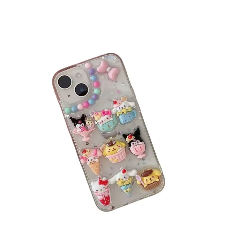 �y�Z�[�����z���킢���T�����I�n���[�L�e�B���킢������d�b�P�[�X�N���~�A�C�X�N���[���d�b�P�[�X Apple 7/8/12/14/15/16 �N���A IPhone �P�[�X