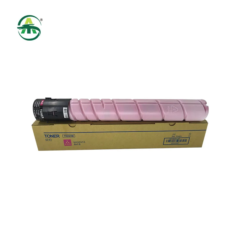 4PC/Set TN223 BK480g CMY370g TN224 TN Toner Cartridge For Konica Minolta Bizhub C226 256 266 7222 7226 Toner Powder Compatible