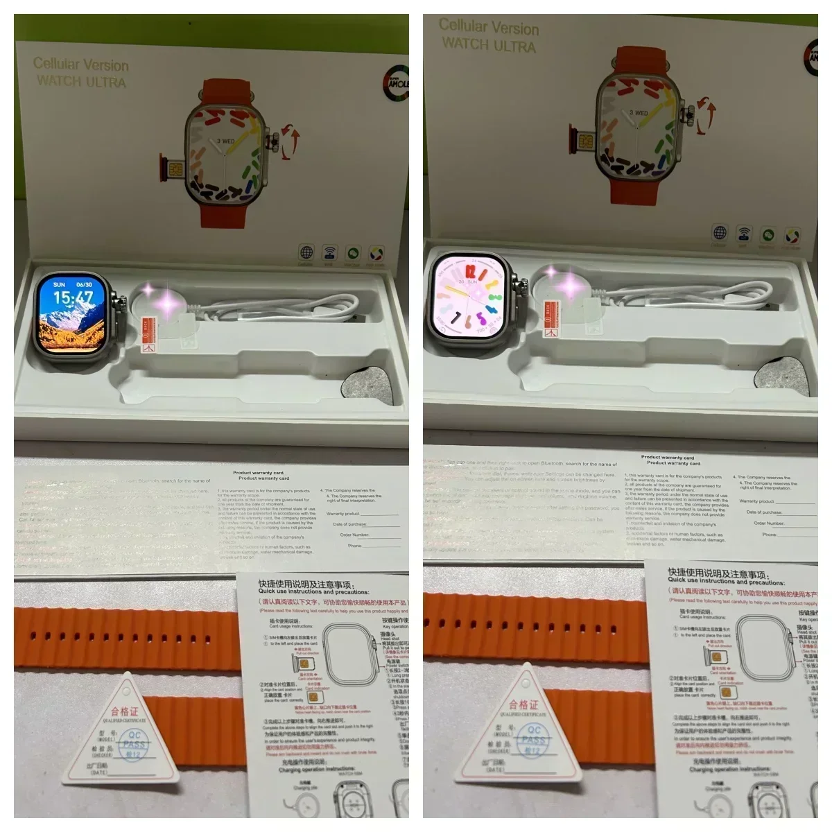 4G network card rotating camera CDS9 Ultra smartwatch original Android 9.0 modified Google Play Store global version smartwatch