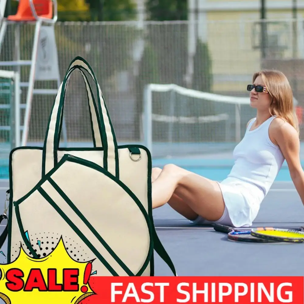 

Сумка для теннисных ракеток, большая сумка для тенниса, водонепроницаемая сумка на плечо для теннисных ракеток, сумка для пиклбола для мужчин и женщин