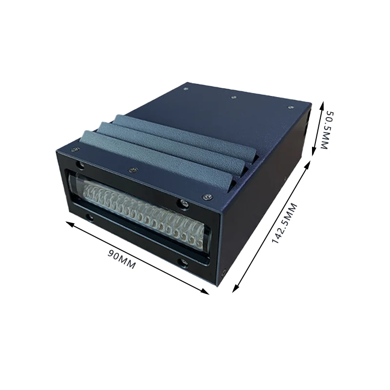 7020 Fan Cooled UV Ink Curing Lamp 100W 395nm for A3 A4 Wall Ground I3200 XP600 TX800 UV LED Printer Drying Light