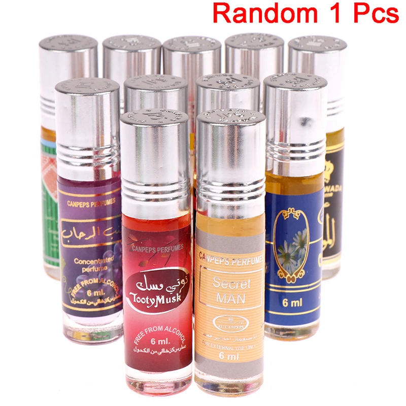 6ML Muslim Roll On Perfume Fragrance Essence Oil Body Scented Lasting Fragrance