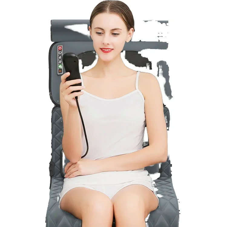 

Full-Body Electric Massage Mat with Back Heating and Vibrating Feature for Neck Leg Head Waist-High Quality Topper