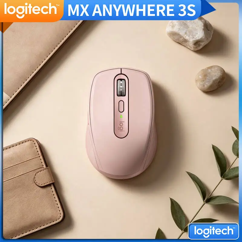 

Compact MX Anywhere 3S - 8K DPI, MagSpeed Wheel, Anti-Slip Grip, Great for Store Management & Short Trip