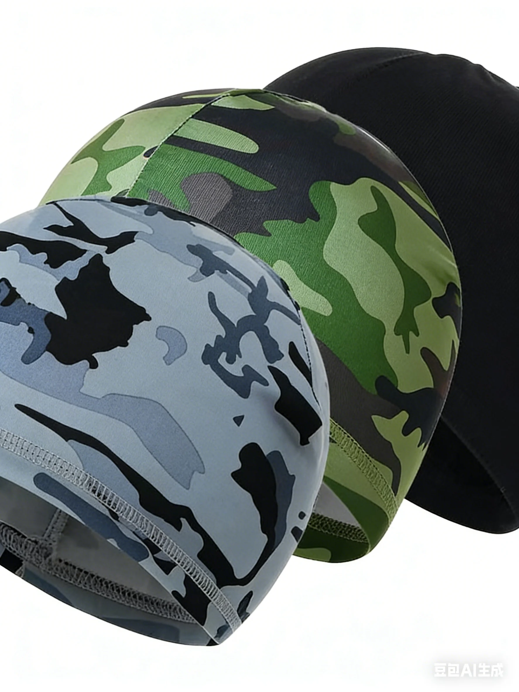 Czapki typu beanie na słońce, szybkoschnąca czapka pod kask rowerowy, sportowa czapka antypotna, czapka motocyklowa, czapka rowerowa, unisexowa czapka wewnętrzna — zdjęcie 2