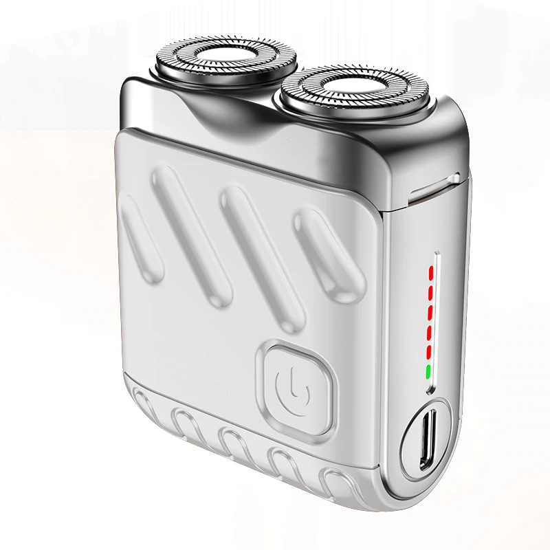 

STLF Twin Head R12 Mini Electric Shaver Hot Selling R18 Pocket Rotary Shaver Washable Travel Shaver Digital Display Screen R19