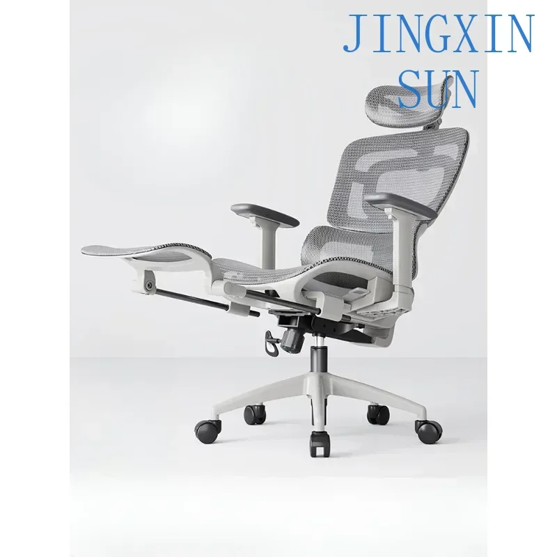 Comfortable Ergonomic Office Chair with Adjustable Height and Lumbar Support for Long Sitting Hours and Gaming