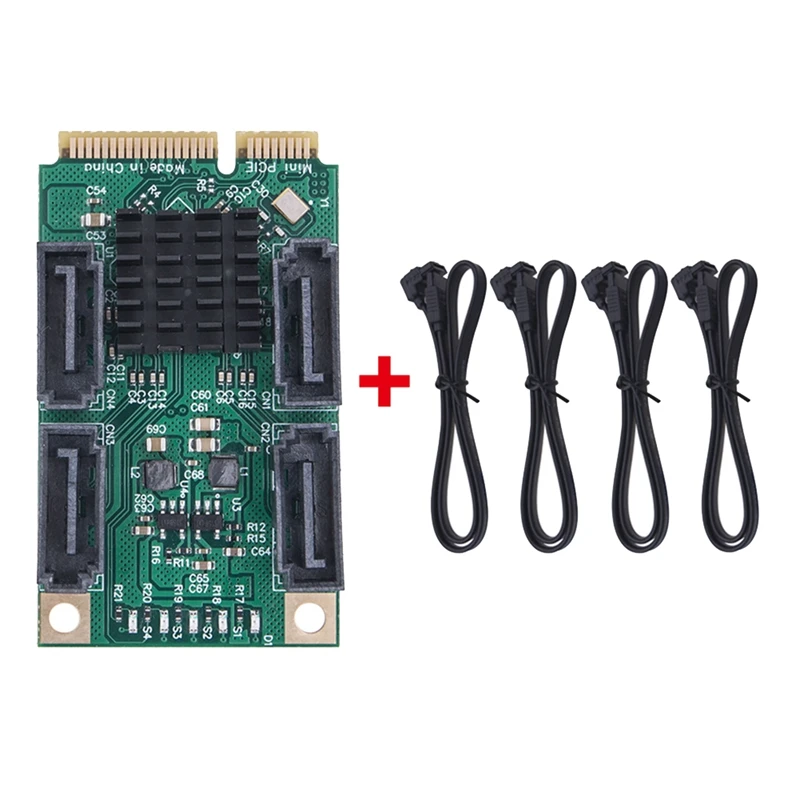 

Mini PCI-E SATA SATA III 6G Mini PCI Express Controller Card SATA3.0 Mini PCI Express SSD Adapter Card